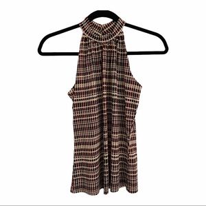 NWT New York & Company Sleeveless Patterned Top XS